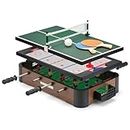 Toyrific | Powerplay 3 in 1 Top Games, Multi Game Table Set, Mini Calcio, Hockey e Ping-pong, Biliardo Sport, Taglia Unica