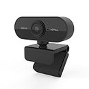 MANYCAST 1080P Full HD Webcam with Microphone - Plug & Play, Noise Reduction, Rotatable for Video Conferencing, Online Teaching, Gaming Web Camera Compatible with PC, Laptop, Desktop