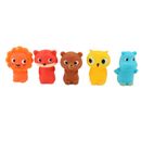 Kids & Babies 5 Animal Doll Toys Finger Puppets from the3305