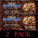 2x GHIRARDELLI 60% Cocoa Bittersweet Chocolate Chips Baking Premium 10 oz 2 PACK