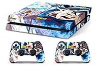 Skin Ps4 Old - Dragonball Goku Ultra Instinct - Limited Edition Decal Cover ADESIVA Playstation 4 Slim Sony Bundle