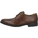 Clarks Mens 26130095 Brown Dark Tan Lea Formal Shoe - 9 UK (261300957)
