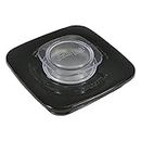 Oster - Black Blender Jar Lid - Tapa Negra De Vaso Para Licuadora [Content 1 Black Lid , 1 Measuring Cup -60 Ml[2oz]