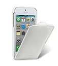 Melkco - Leather Case for Apple iPhone 5/5S - Jacka Type (White) - APIPO5LCJT1WELC
