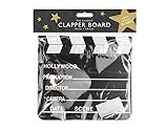 MVS Wholesale Directors Black Clapperboard Hollywood Party Decoration Clapper Board Film Movies Prop 20x18CM