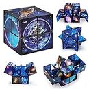 Luaxkpi Toys for Boys Age 8-12 Gifts for 9 10 11 12 Year Old Boy Girls, Infinity Cube Fidget Toy for Kids Ages 8-10 Star Cubes for Boys Girl Toys 10-12 Years Old Birthday Presents Gift Ideas