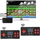 Amazm Tv Video Game Set For Tv Gaming 2 Player Wireless Extreme Mini Game Box Double Video Game Handheld Game Console For Kids 8 Bit Lcd Plug Tv Tv Video Game With Classic Inbuilt Game Like Super Mario Bros, Contra, Double Dragon 2, Duck Hunt, F1 Race Etc