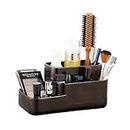 zccz Bathroom Organizer Toothbrush Holders - Electric Toothbrush and Toothpaste Holder for Bathrooms - Tooth Brushing Holder Bathroom Sink Organizers Countertop Storage, Oil Rubbed Bronze
