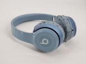 Beats by Dr. Dre Solo2 Over the Ear Wired Headphones B0518 Light Gray/ Blue READ