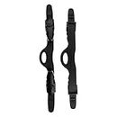 LOOM TREE® Universal Scuba Diving Snorkeling Spare Fin Strap & Quick Release Buckle M|Outdoor Recreation|Water Sports|Swimming|Training Equipment|Training Fins