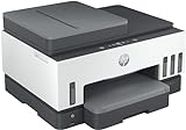 HP Smart Tank 7605 Imprimante Tout en Un - Jet d'encre Couleur - 3 Ans d'encre Inclus (Impression, Photocopie Scan, Fax, Chargeur Automatique de Documents, A4, Recto/Verso, WiFi, Port USB)