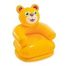 Tzoo® Teddy Bear Shape Inflatable Chair for Kids | PVC Animal Sofa for Toddlers | Plastic Air Chair for Children, Multicolor