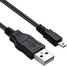 Dragon Trading® Câble USB de rechange pour appareil photo DMC-TZ61, TZ 40, TZ 70 DMC-ZS19, pour transfert de photo vers PC ou Mac