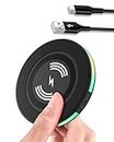 2Pack 15w Phone Wireless Charging Pad for Google Pixel 8 8 Pro 7 pro 7a 7 6 pro 6 5, QI Wireless Charger Station Cargador Inalambrico for Android Samsung Galaxy S23 + S22 Ultra Apple iPhone 15 14 13