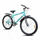 Leader Scout MTB 26T Mountain Bicycle/Bike Without Gear Single Speed for Men - Sea Green, Ideal for 10 + Years, Frame Size: 18 Inches