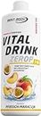Best Body Nutrition Vital Drink ZEROP® - Pfirsich-Maracuja, Original Getränkekonzentrat - Sirup - zuckerfrei, 1:80 ergibt 80 Liter Fertiggetränk, 1 l (1er Pack)