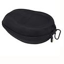 Stealodeal Headset Headphone Carrying Case Earpads Storage Bag Headphone Pouch Portable Anti-Pressure (Oxford-Black)
