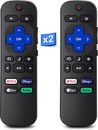 2pReplacement Remote Controls Exclusively for Roku TV(Not for Roku Stick or Box)