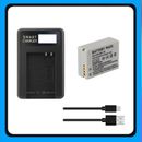 1.8A Battery/Charger For NB-10L Canon Powershot G1 X G1X G3 X G3X G15 G16 Camera