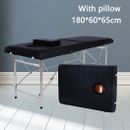 Foldable Massage Table Aluminium Portable Beauty Bed Therapy Tattoo Waxi