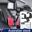 View Mirror Mount Smartphone Car Truck Rear GPS Cradle Phone Holder 360°Rotation