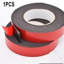 Durable Automotive Double Sided Foam Tape Black Permanent Adhesion Heavy Duty