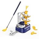EagleStone Golf Toys for Kids, Kids Golf Toys Set with 15pcs Training Golf Balls & Clubs Equipment, Outdoor Lawn Sport Toy, Indoor Exercise Game Gift for Kids Boys Girls Toddler Aged 3 4 5 6 7 8