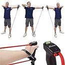 Bogenschießen Trainer Krafttrainingsgeräte für den Oberkörper Zeichen-Trainingshilfe Kraft Stretchband Übungsgerät für Recurvebogen Compound Erwachsene Anfänger