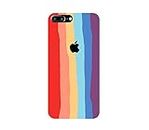 Thermobeans Plastic Printed Design Hard Back Cover for iPhone 7 Plus/iPhone 8 Plus, Rainbow (Red)
