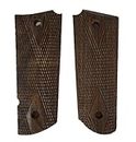 Warcraft Exports WWII US Army Original M1911 / 1911 .45 Colt Handmade Checkered Walnut Wood Pistol Grips - Reproduction