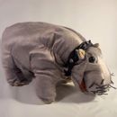 Folkmanis NCIS Bert The Farting Hippo Mano Marioneta Cuello de Peluche sin Caja de Sonido