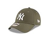 New Era New York Yankees 9forty Adjustable Cap League Essentials Olive Med - One-Size