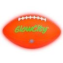 GlowCity Glow in The Dark Football - Light Up, Official Size Footballs - LED Lights and Pre-Installed Batteries Included﻿