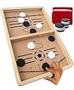 Amisha Gift Gallery Board Games for Kids String Hockey Table Board Games Indoor Games Fastest Finger Games for Kids Fast Sling Puck Board Game for Kids and Adults (Delux Hockey)
