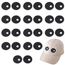 FINGERINSPIRE 24 Pcs Black and White Eyes Iron on Patch 2.3x2.1inch Polyester Embroidery Cloth Eyes Sew on Patches Eyes Sewing Applique Stickers Patch for Clothes Jackets Hats Jeans DIY Accessories