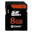 Synergy Digital 8GB Secure Digital SDHC UHS-I Memory Card, Compatible with Canon Powershot SD750 Digital Camera - Class 10, U1, 20MB/s, 300 Series
