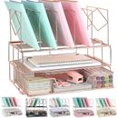 Desk Organizers and Accessories, Office Supplies Desk Organizer with Sliding ...