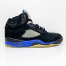 Nike Mens Air Jordan 5 CT4838-004 Black Basketball Shoes Sneakers Size 8