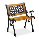 Garden chair wood, balcony chair, patio chair, garden chair, vintage garden furniture