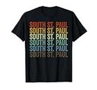 Retro de South St. Paul City Camiseta
