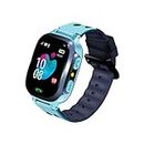 sekyo Kids Smartwatch with Location Tracking, Sim Card Smart Watch for Boys and Girls, Voice Calling, Panic/SOS Button, Camera, Geo-Fencing, Remot Monitoring, Voice Chat (GPS + Voice Call (2G), Blue)