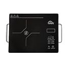 HAVAI Infrared Induction Cooktop with Grill Included | 2200W | Touch Functions with LED Display | All Utensil Type Usable like Steel | (2000)radiant