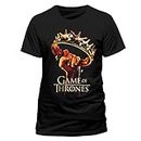 Beats & More Game of Thrones Crown Logo, Black, S