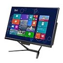 Desktop All In One Computer, 100‑240V All In One Desktop for Windows10 HD Large Screen Touchable with Camera for Office (8+512G UK Plug 130w)
