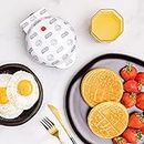Uncanny Brands Death Star Mini Waffle Maker - Star Wars Small Kitchen Appliance