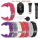 Soft Silicone Wristband Strap for Polar M400 M430 Fashion classic Watch Replacement Watchband