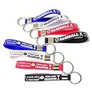 CupaPlay Baseball Keychains Motivational for Kids- Inspirational Gifts-Baseball Party Favors and Supplies for Boys/Girls/Carnival/Events/Gifts/Prize