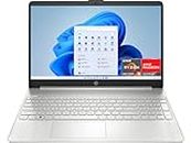 HP Laptop 15s-eq2016sl, AMD Ryzen 5 5500U, RAM 8GB DDR4, SSD PCle NVMe 256GB, AMD Radeon Integrated, Display 15,6" FHD, Antiriflesso, Slim, Wi-Fi, BLE, Webcam HD, Lettore di Schede, Windows 11,Argento
