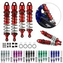 4PCS Front+Rear Shock Absorber Upgrades Parts For TRAXXAS 1/8 SLEDGE RC Car
