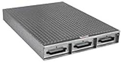 Jobox 1403980 Drawer Storage Unit, Aluminum, 50" x 6" x 36"